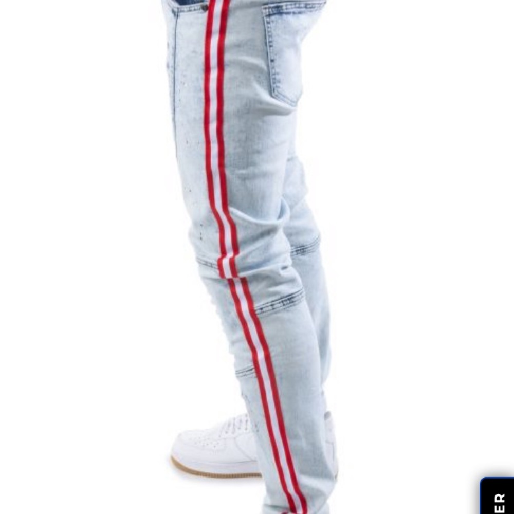 Acid washed jeans